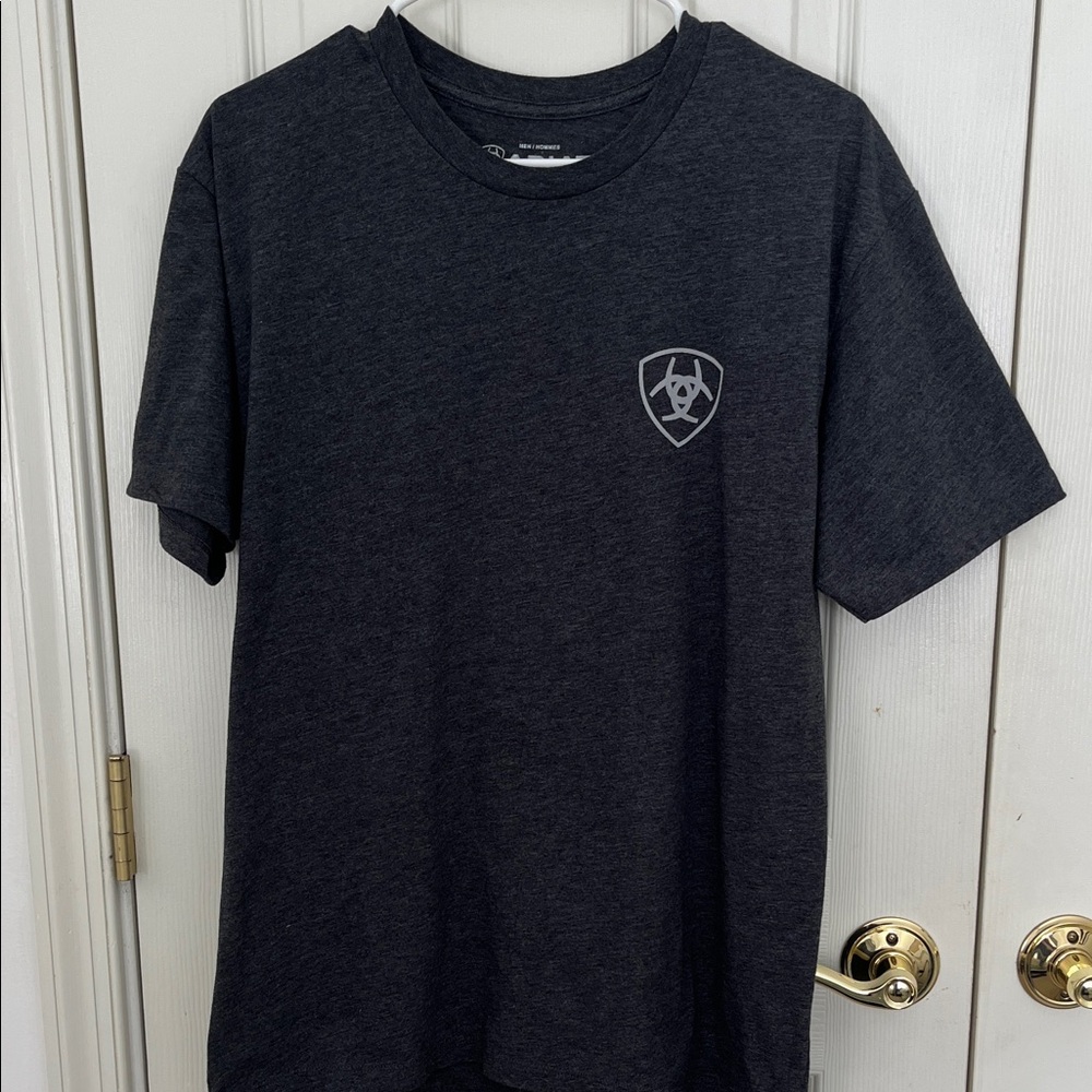 Ariat Charcoal Logo Tee